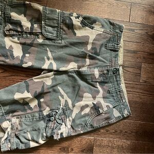 Camouflage Cargo Shorts